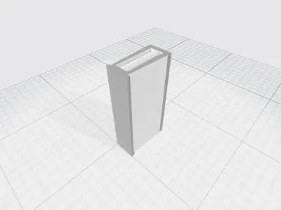 Submachine Gun 01 Low-poly 3D model