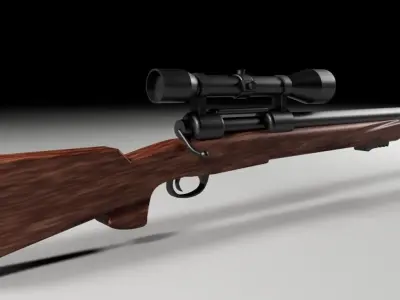 M24 Sniper Rifle 3D model