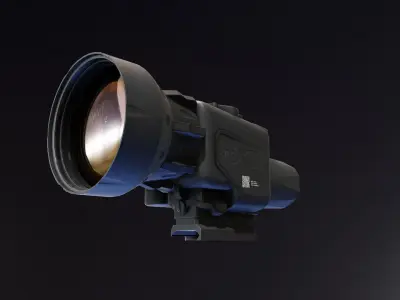 UTCx Thermal Weapon Sight Low-poly 3D model