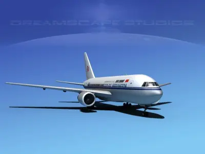 Boeing 767-200ER Air China 3D model