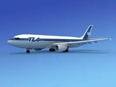 Airbus A-300 TEA 3D model