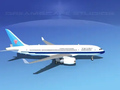 Boeing 787-8 China Southern 3D model
