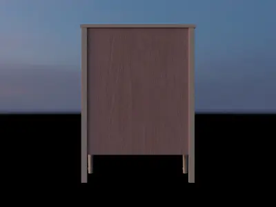 Art Deco Dresser Free 3D model