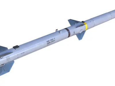 AIM-120C  3D model