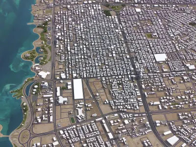 Khobar Low-poly 3D model