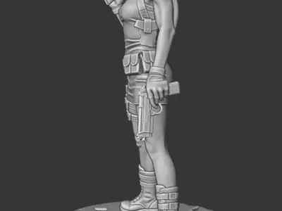 ALICE - Resident Evil 3D print model