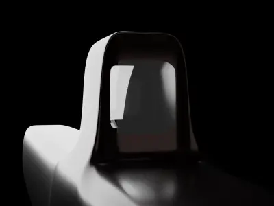 Futuristic Gun Free low-poly 3D model