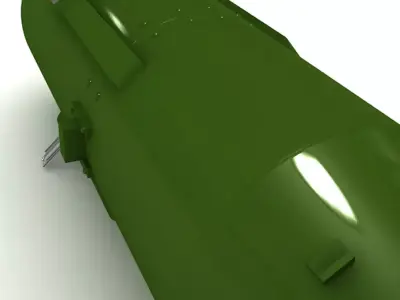 Atomic Bomb 3D model