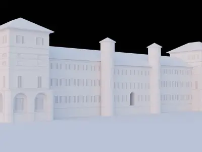 Castello di Mocalieri - High-Quality 3D model
