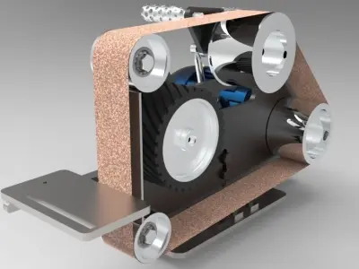 Belt Sander 3D model