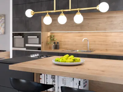 CHandelier Alba SKU 6285 Free 3D model