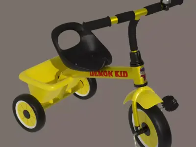 Kids Bike 3D model order