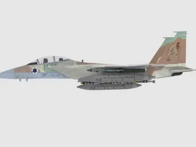 McDonnell Douglas F-15I Eagle Raam 3D model
