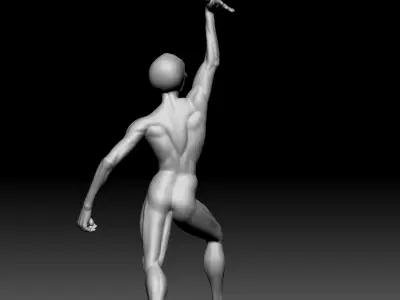 Alien Statue - 0170 3D print model