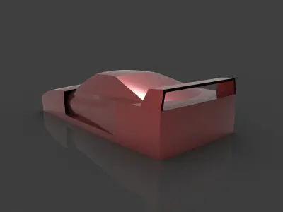 Ferrari F40 With teorical for complete the series of tutorial 3D model