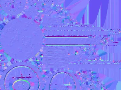 valve metal wheel Free low-poly 3D model