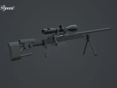 Zastava M07 3D model