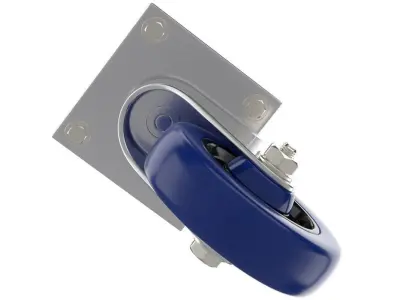 Castor 1 wheel 3D model