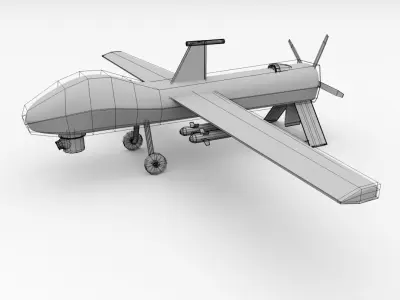 UAV v2 3D model