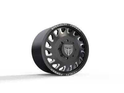 FRONT SPECIALITY FORGED D001 WHEEL 3D MODEL 3D model