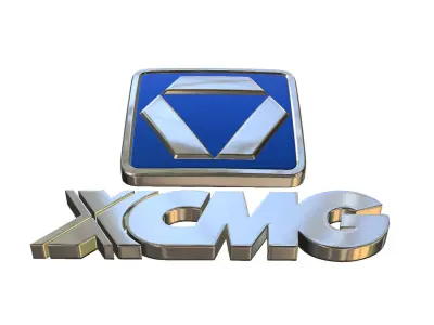 xcmg logo 3D model