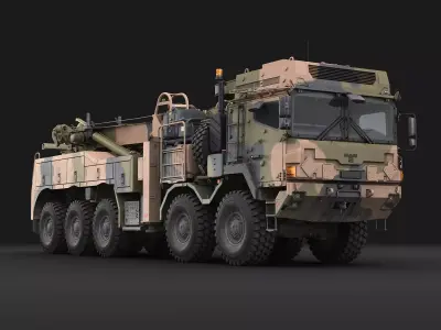 MAN HX45M Armor 3D model
