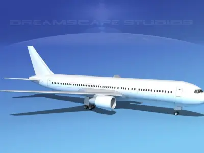 Boeing 767-300 LP SS 3D model