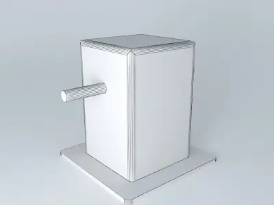 Boat Bollard Free 3D model