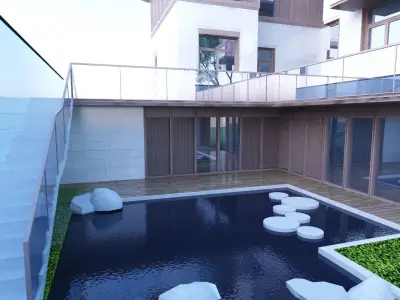 Villa Design 3D model