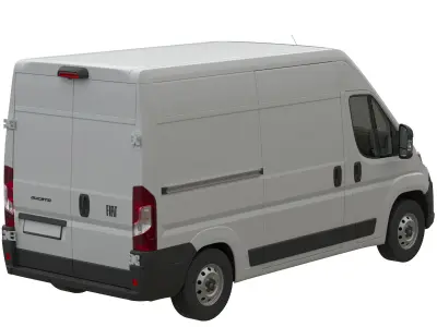 2024 FIAT DUCATO  L2H2 Detailed interior 3D model