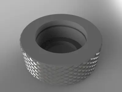 Knurling roller Free 3D model
