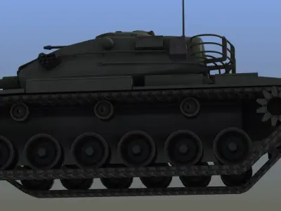 M60A3 Tank 3D model