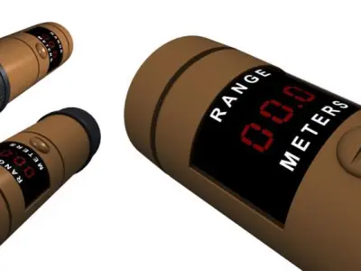 Locator range meter Free 3D model