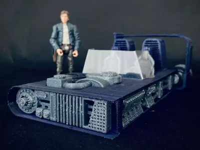 Han Solo Landspeeder 3D print model