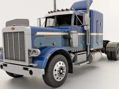 Peterbilt 359 Complete 3D model
