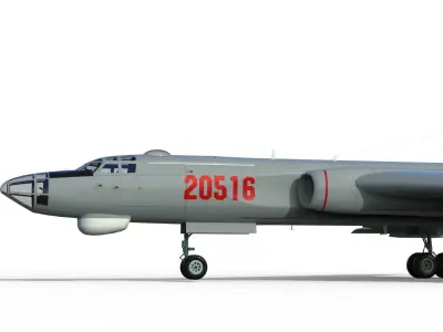 Xian H-6 3D model