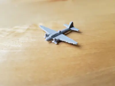 Japanese G4M Betty Bomber Free 3D print model