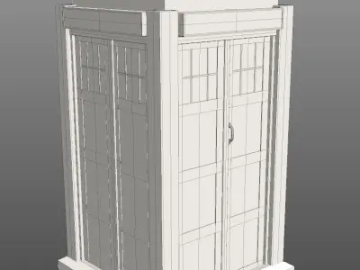 TARDIS police box Free 3D model