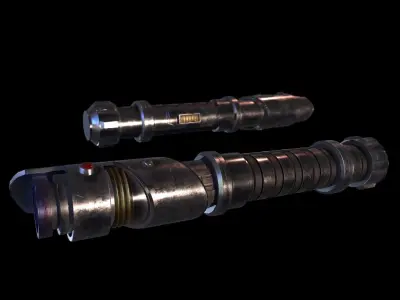 Light Saber Low-poly 3D model