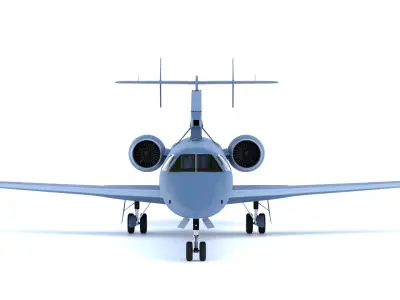 Embraer R-99 - The AMAZON WATCHTOWER - Low-poly 3D model