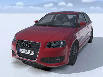 Audi S3 Free 3D model