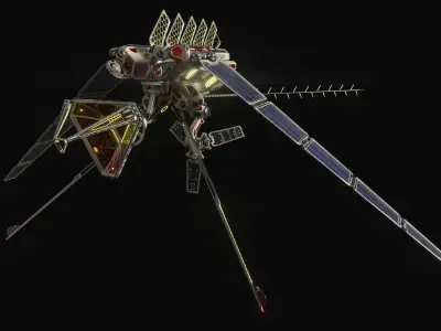 Vulture Spy Satellite 3D model