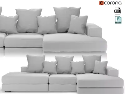 Boconcept Sofa Cenova Free 3D model