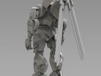 Transformers Bumblebee Decepticon Dropkick 3D print model 3D print model