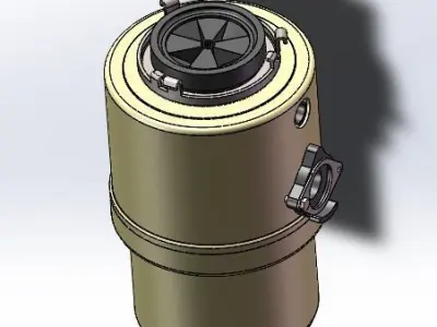 Kitchen waste processor 3D model