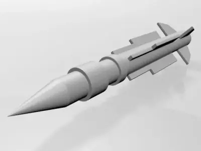 Missile 07 3D model