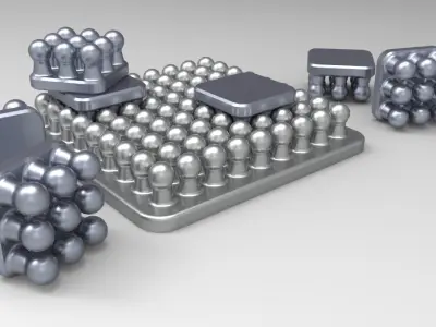 RidwanS Lock and Release Surface Free 3D print model