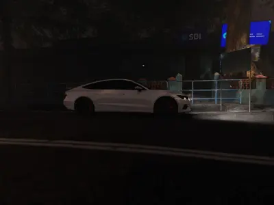 audi a7 Free 3D model