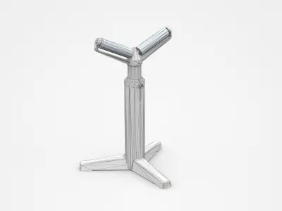 Industrial Part Tool With Two Handles 3D model