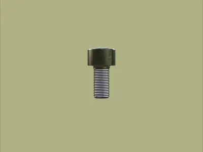 Steel Stained M5 Torx T25 Cap Bolt with PBR 4K 3D model